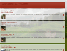 Tablet Screenshot of habitation-autonome.com